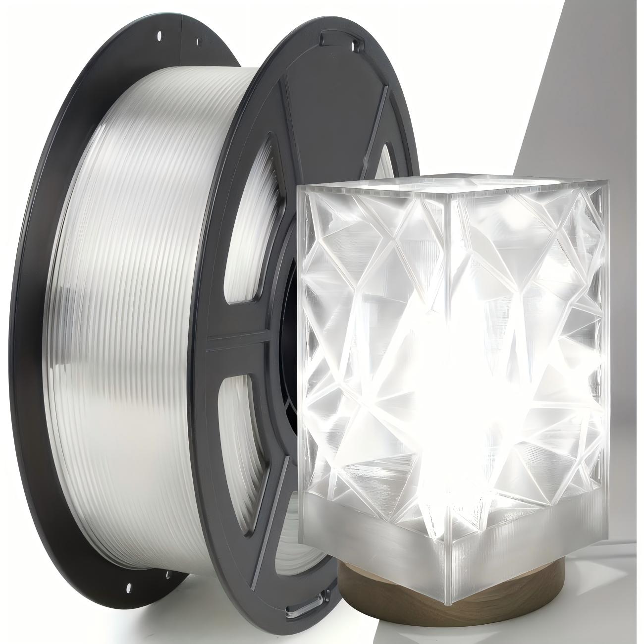 3D Printing Filament, Regular 1.75mm, 1kg Spool High Toughness & Easy Printing, Compatible with Bambu AMS
